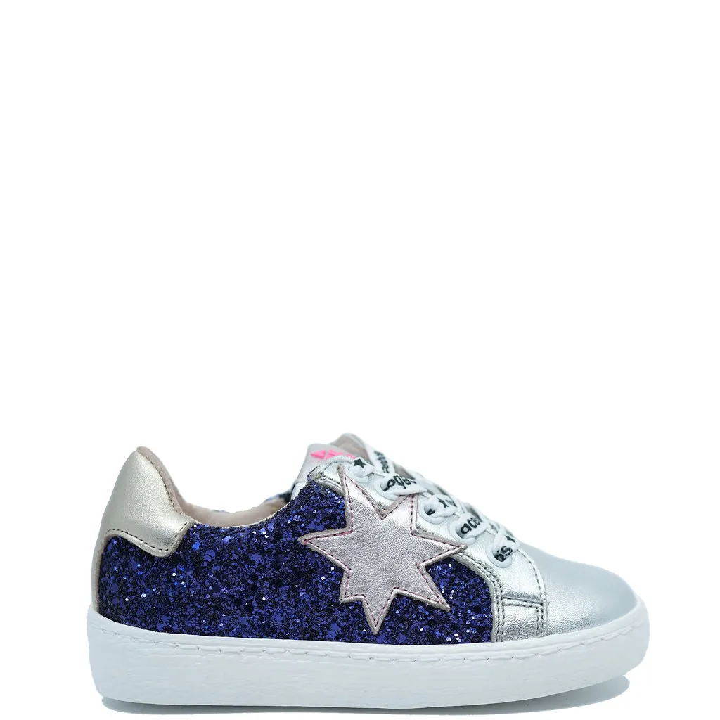 Acebos Navy Glitter Sneaker