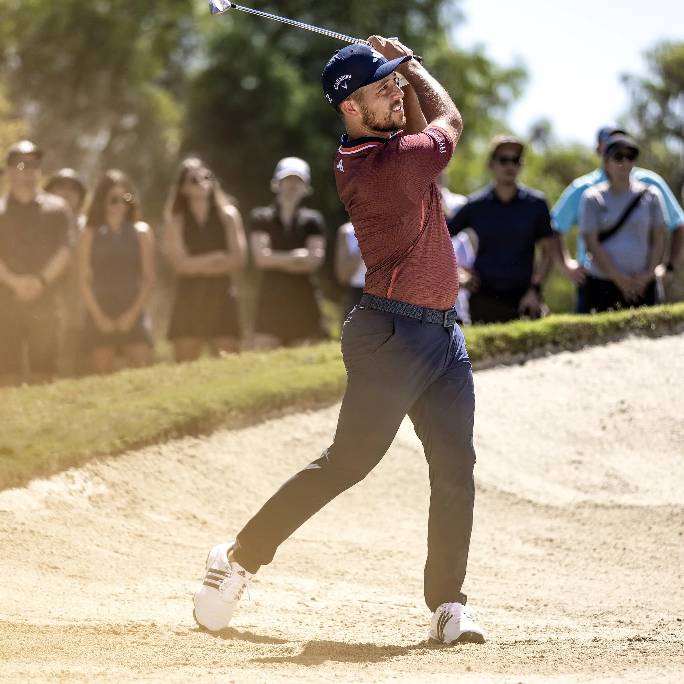 adidas Golf Nylon Tapered Pants - Navy SS23