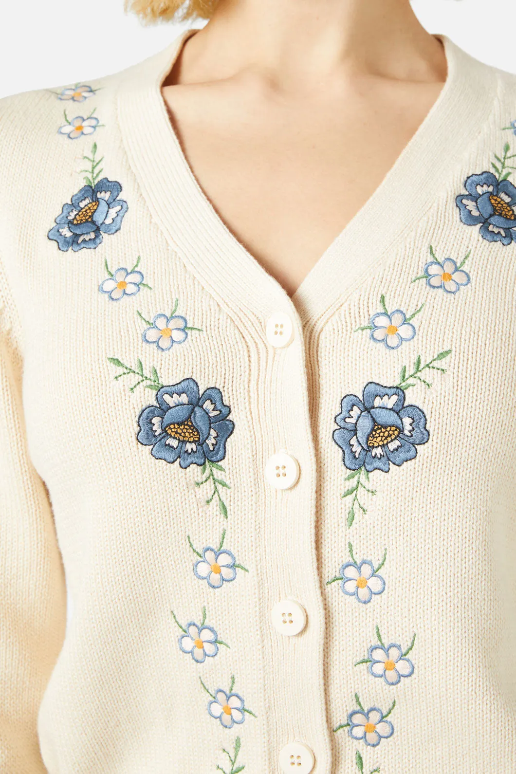 Agnes Embroidered Cardi