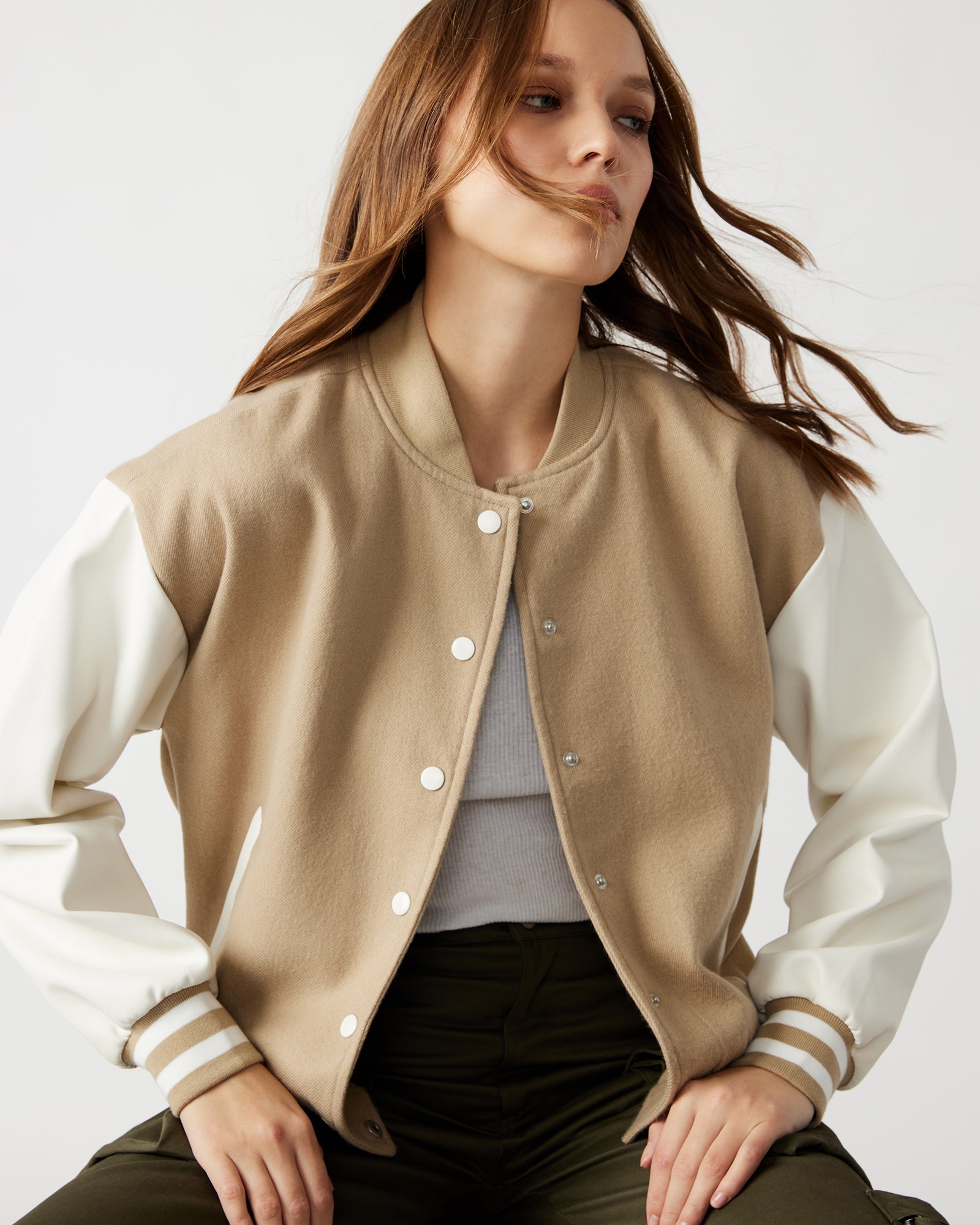 ALEXANDRA JACKET LIGHT TAUPE