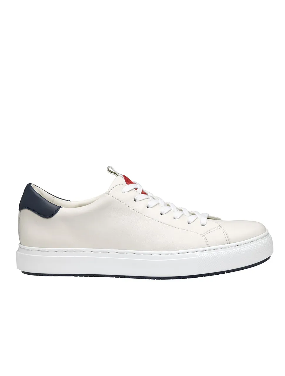 Anson Lace-to-Toe White Sneaker | Johnston & Murphy Collection