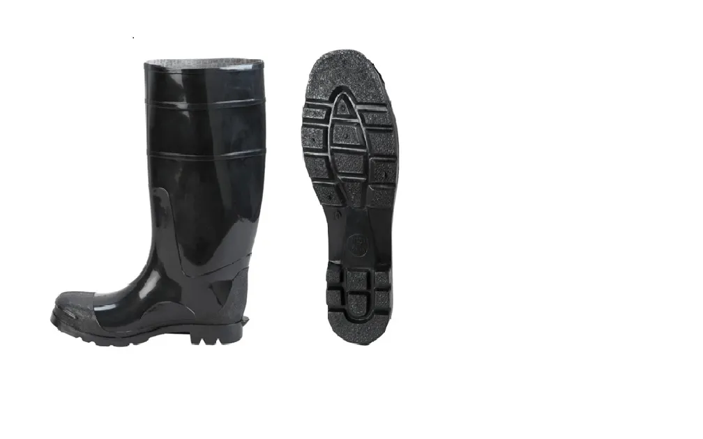 BareBones WorkWear Black PVC Rain Boots