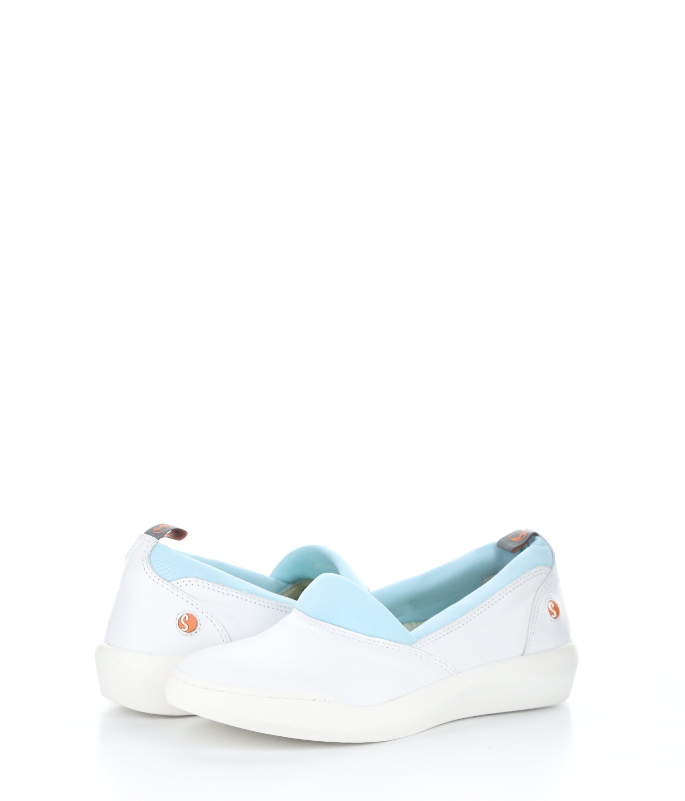 BIPY686SOF WHITE Round Toe Shoes