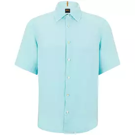 Boss Rash 2 Oxford Short Sleeve Shirt - Prismarine