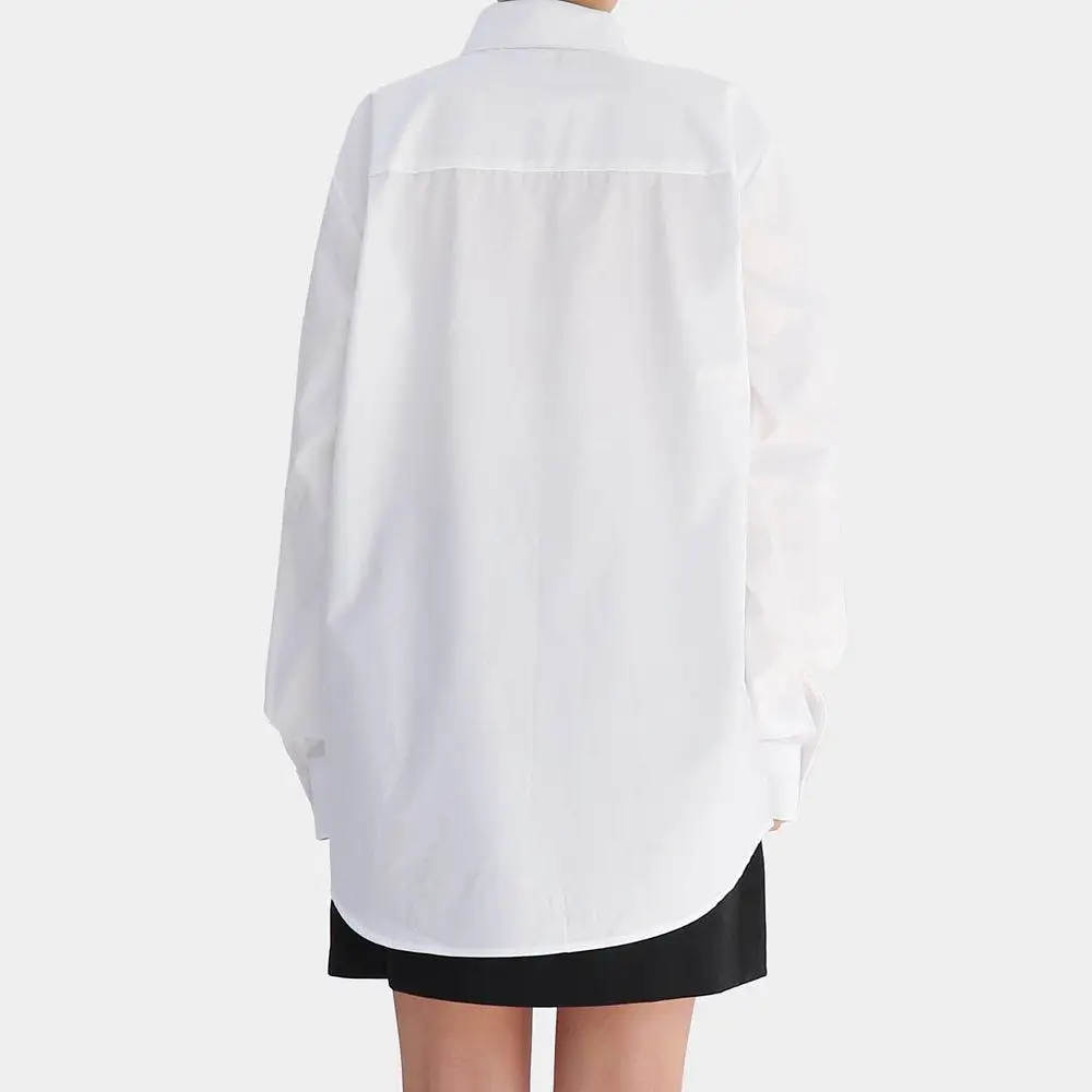 Boxy Fit Long Sleeve Shirt