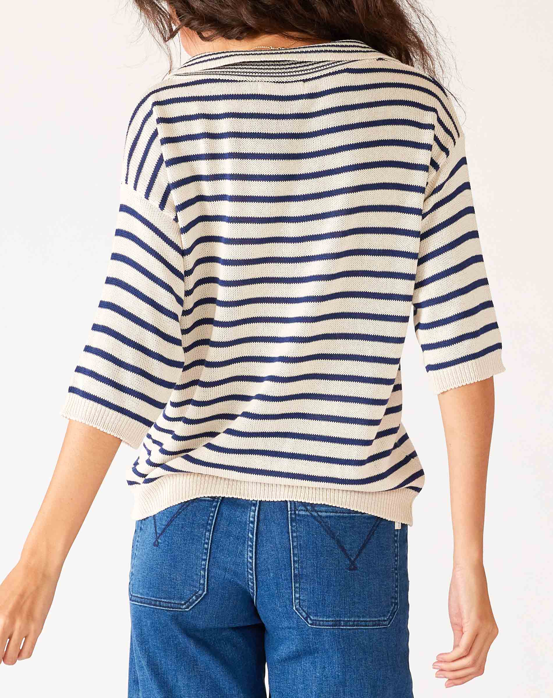 Breton Polo Sweater