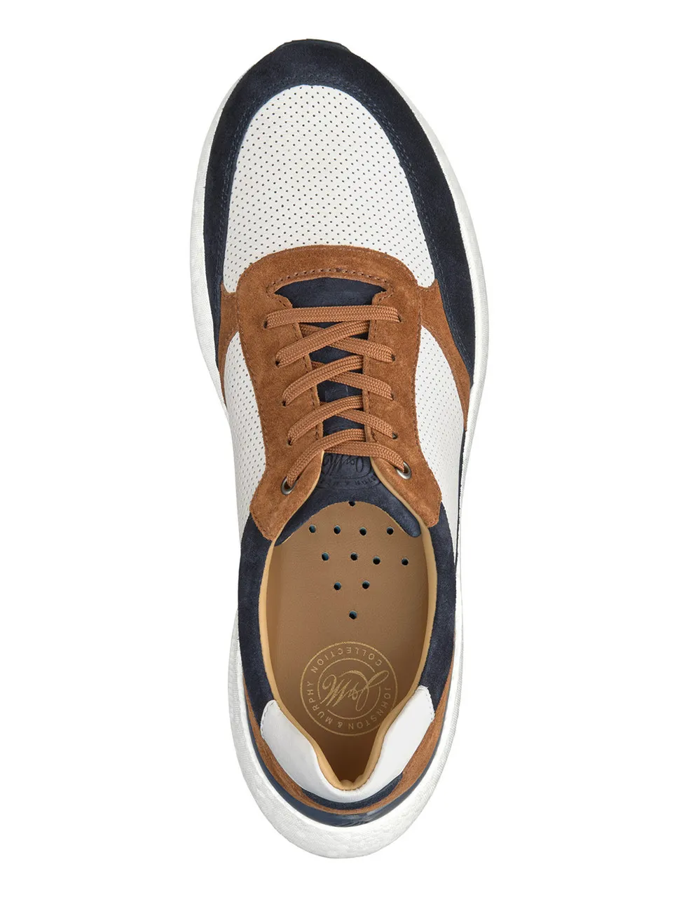 Briley Perforated Jogger Sneaker | Johnston & Murphy Collection