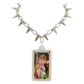 Britney at Disneyland Bedazzled Vintage Remix Necklace