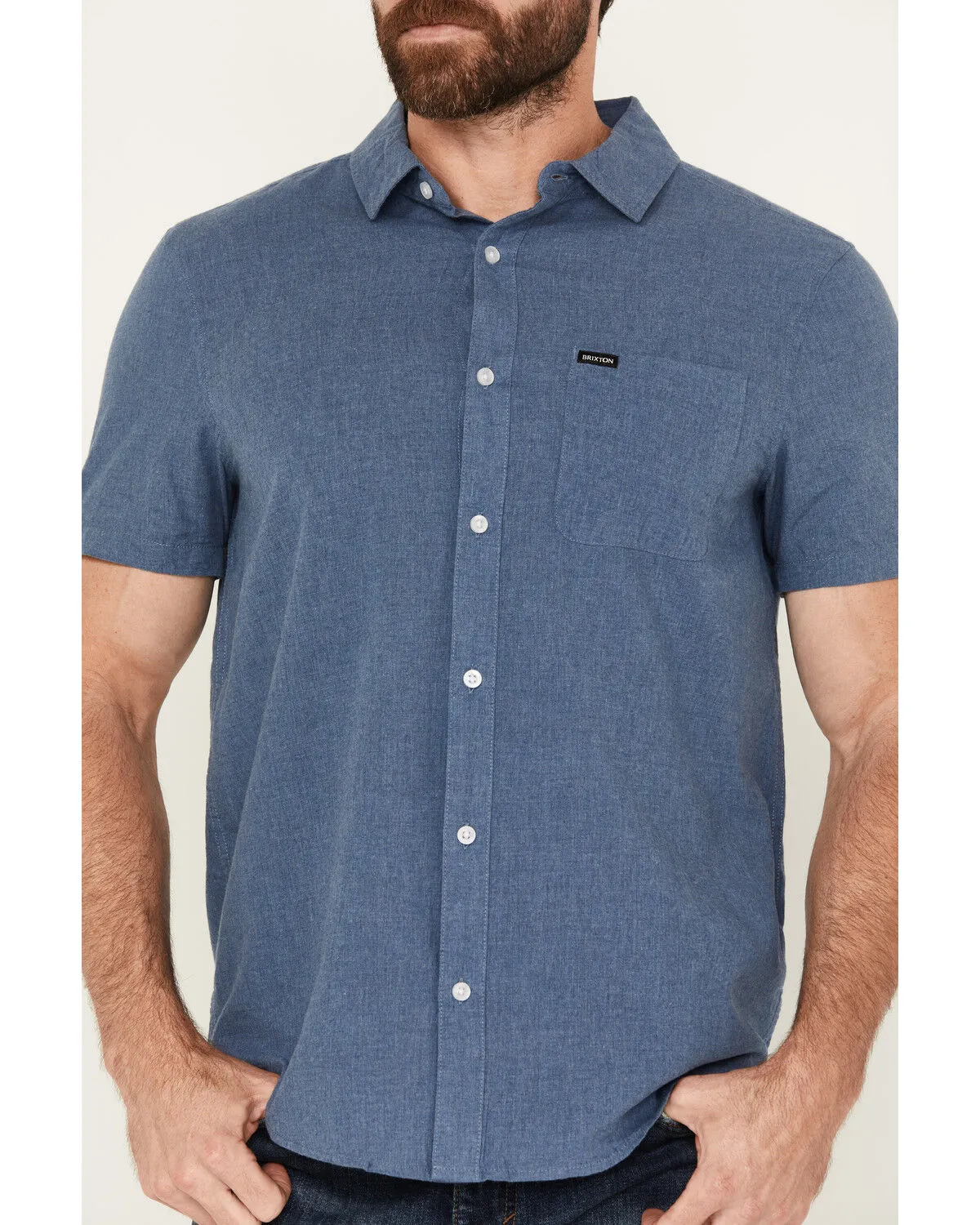 Brixton Men's Charter Short Sleeve Button-Down Shirt