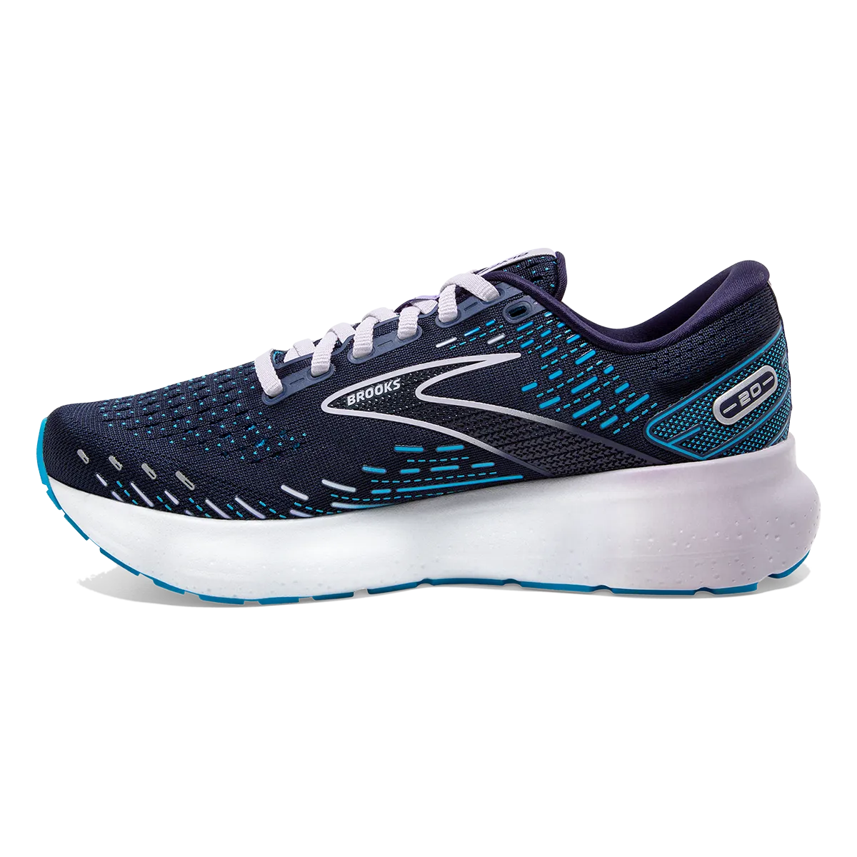 Brooks Glycerin 20 - Peacoat - Ocean - Pastel Lilac