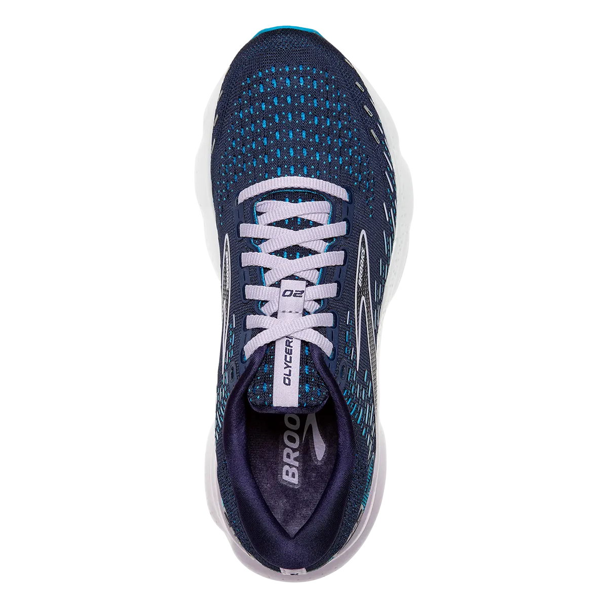 Brooks Glycerin 20 - Peacoat - Ocean - Pastel Lilac