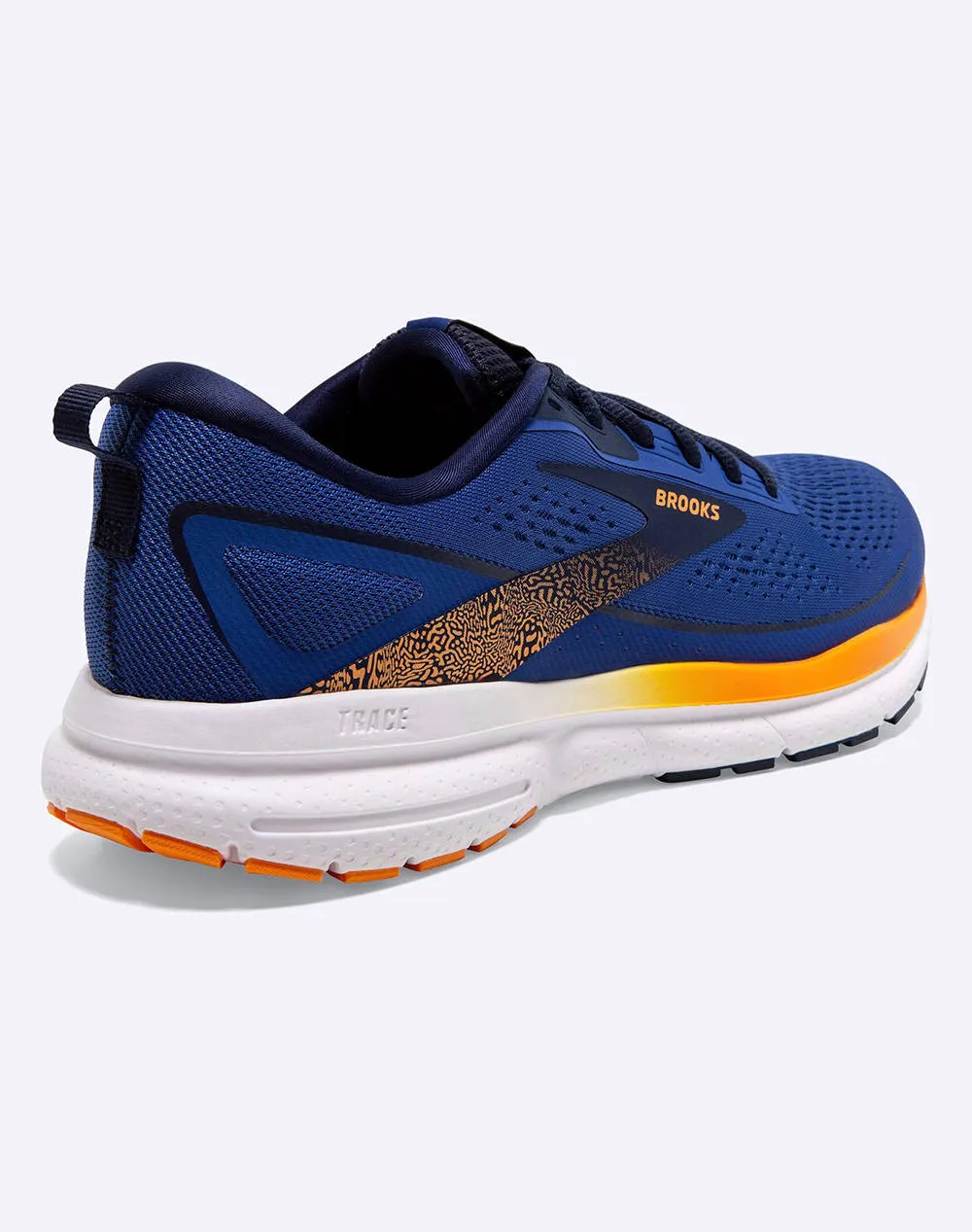 BROOKS TRACE 3 BLUE/PEACOAT/ORANGE MEN''S SHOES