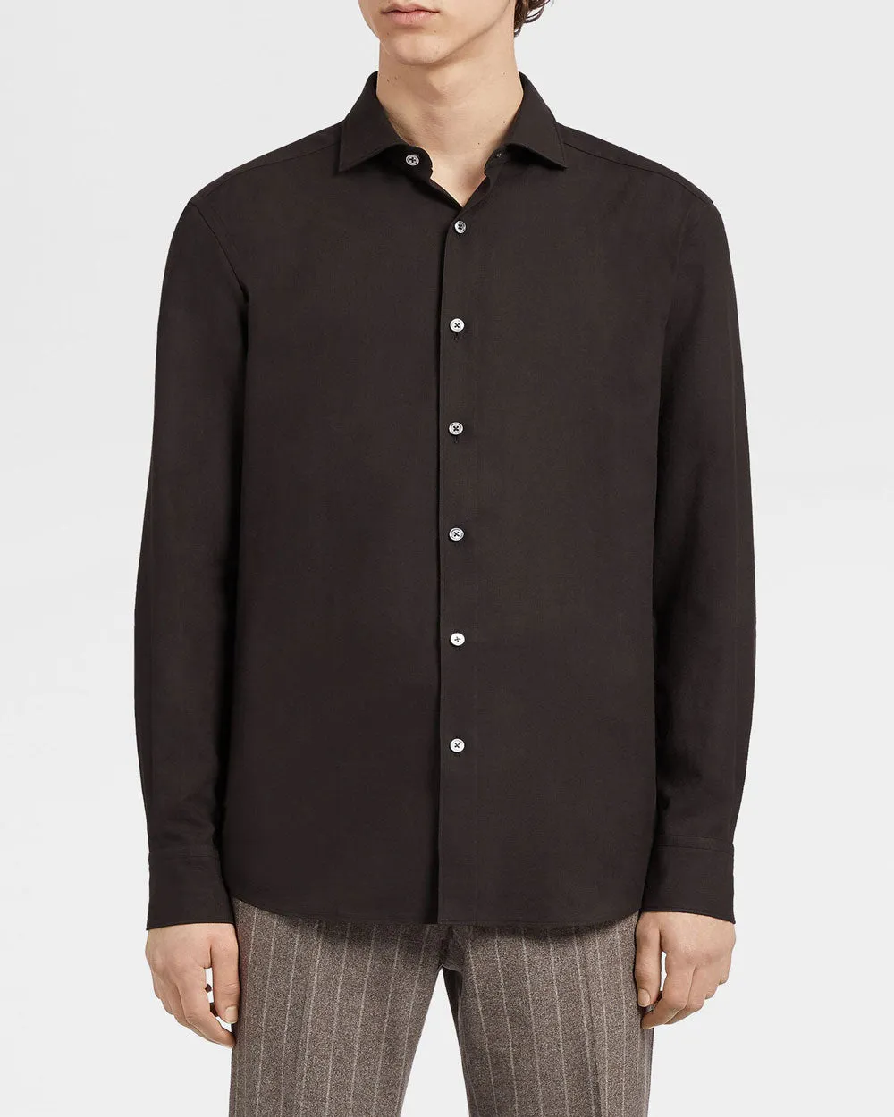 Brown Cashco Sportshirt