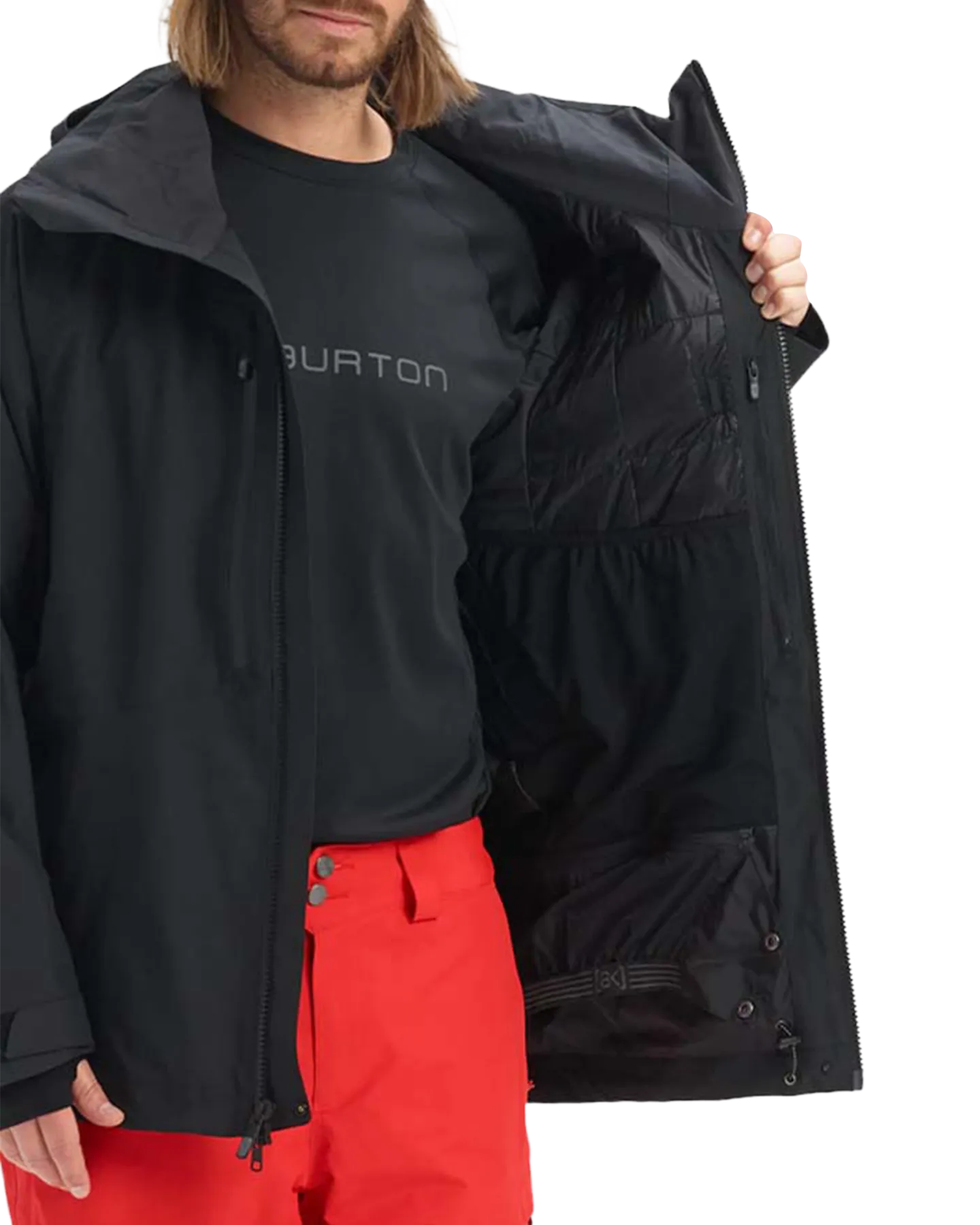 Burton Men's [ak] Swash GoreTex 2L Snow Jacket - True Black