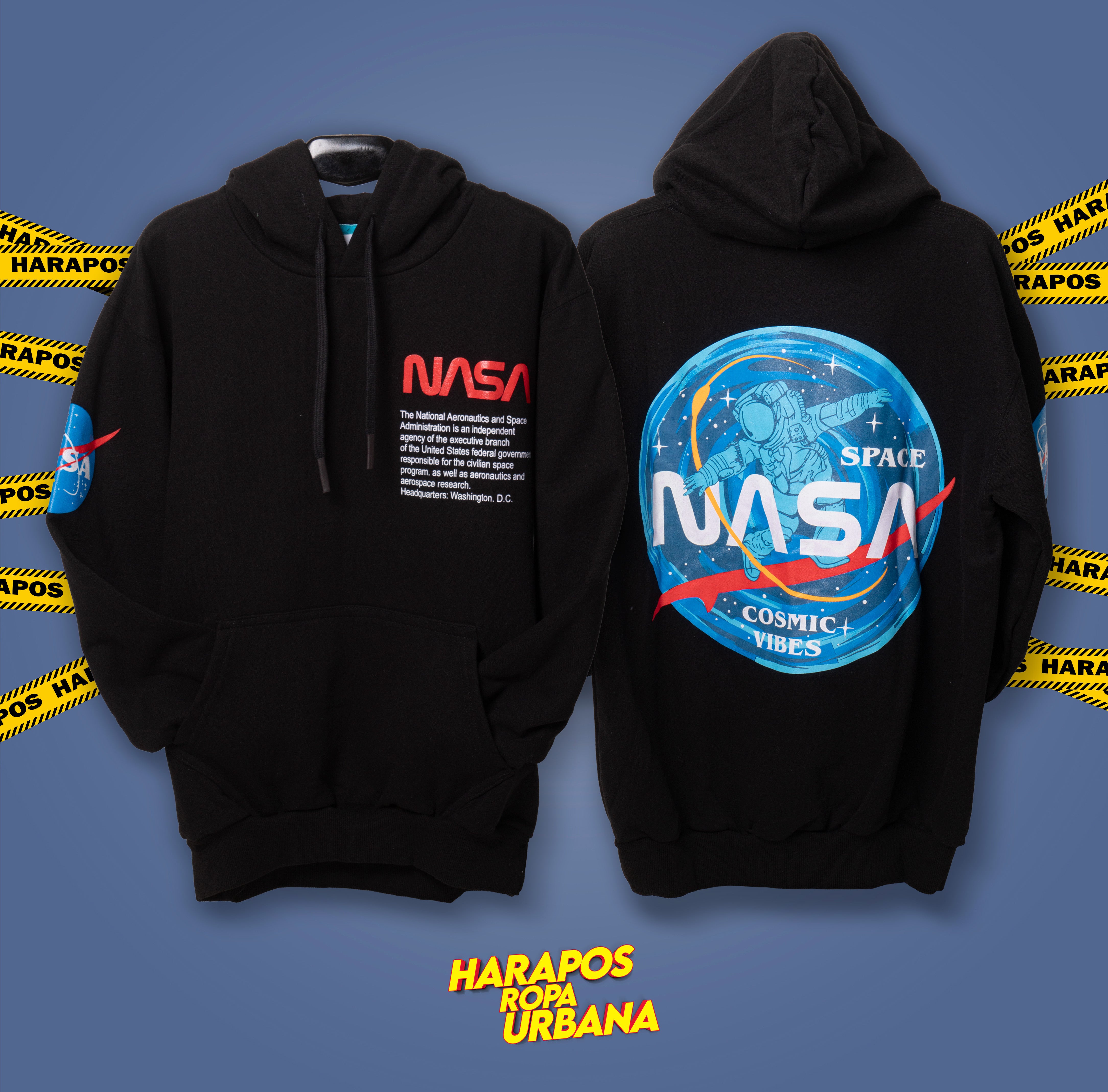 Canguro Nasa Cosmic vibes 2024 negro