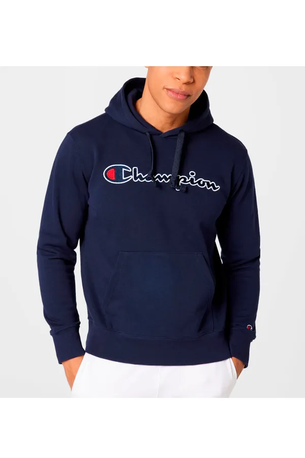 Champion Rochester Hood Big Logo Navy