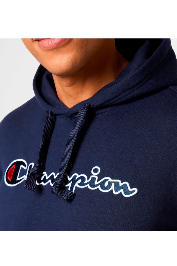 Champion Rochester Hood Big Logo Navy