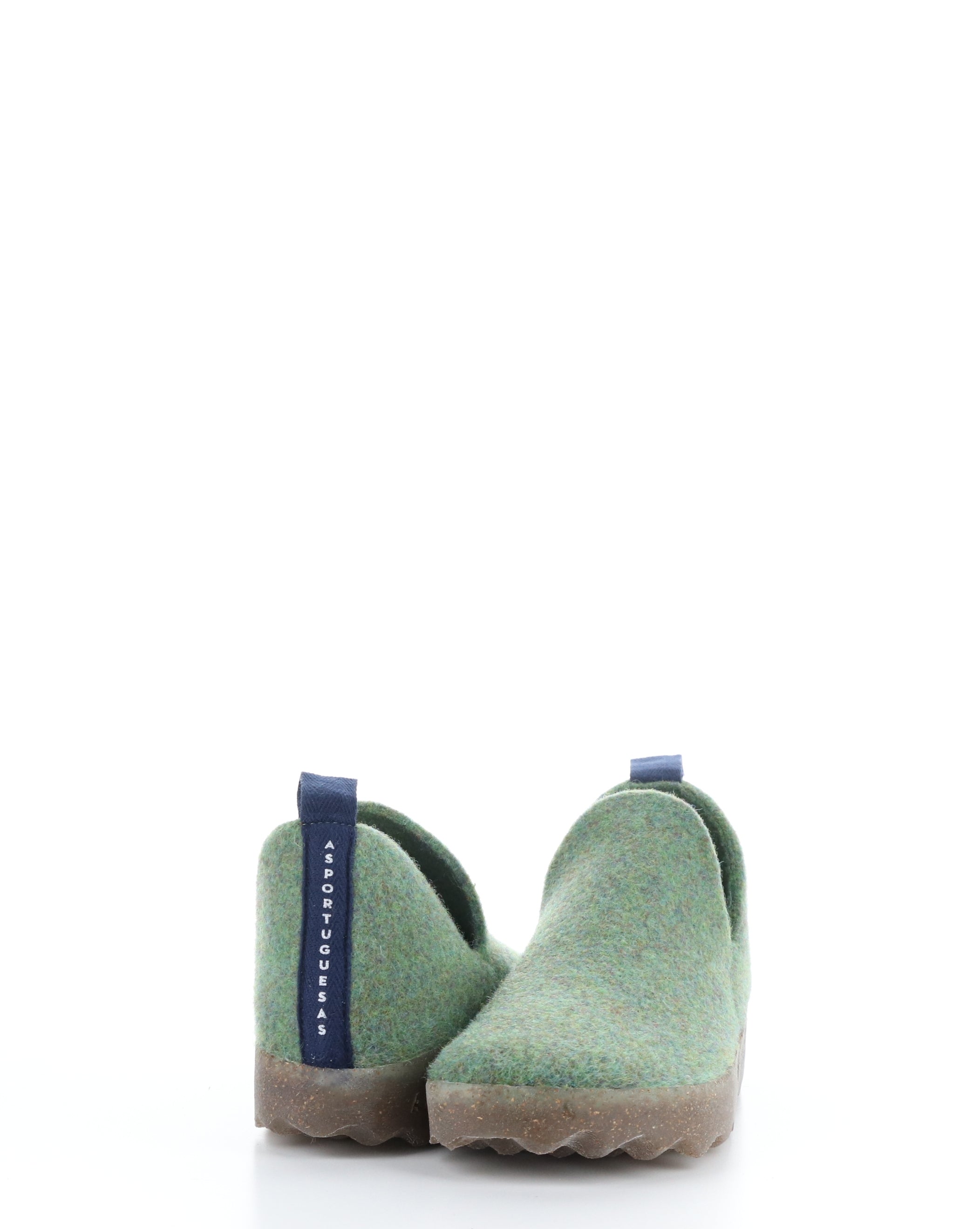 CITY Green Round Toe Shoes