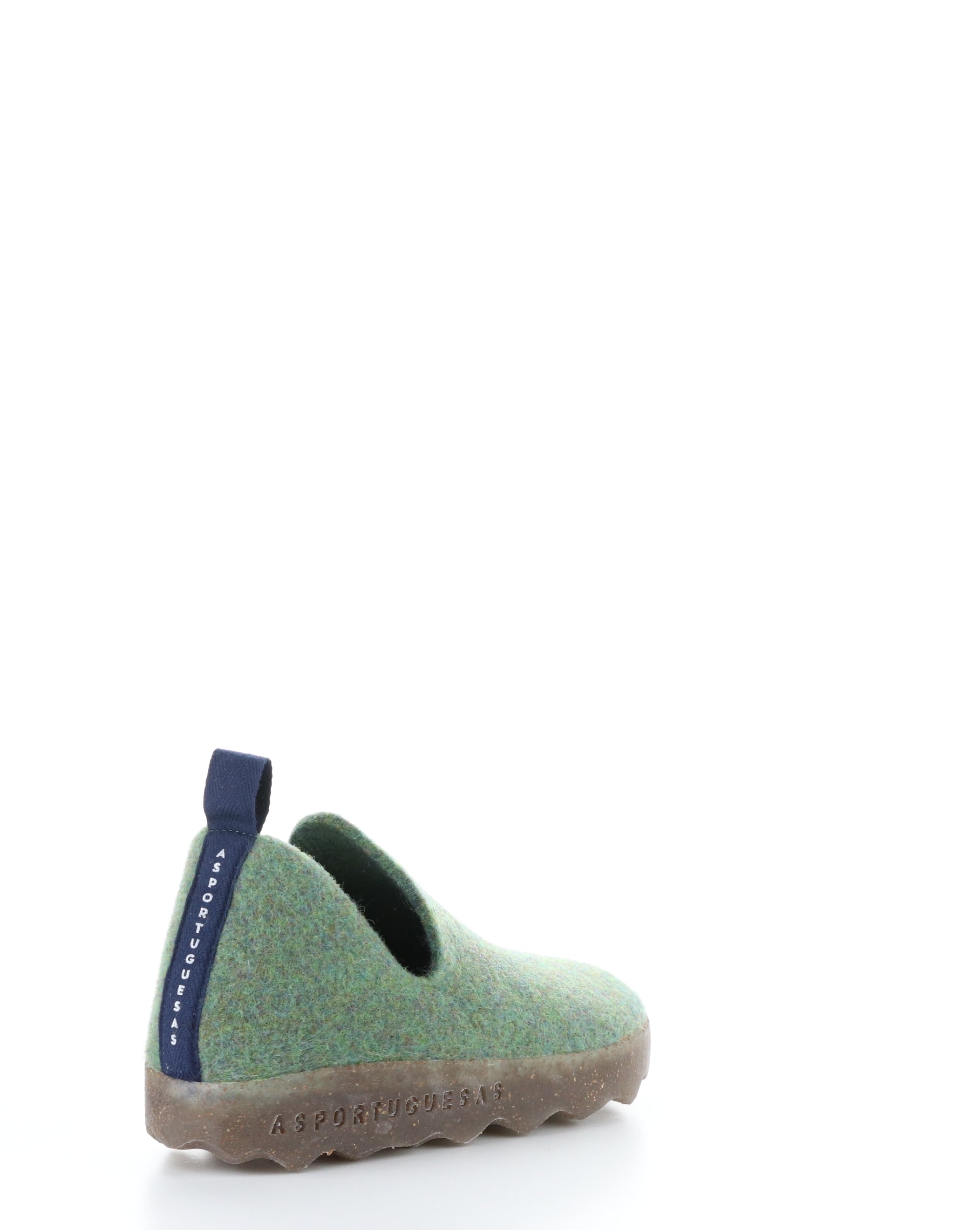 CITY Green Round Toe Shoes