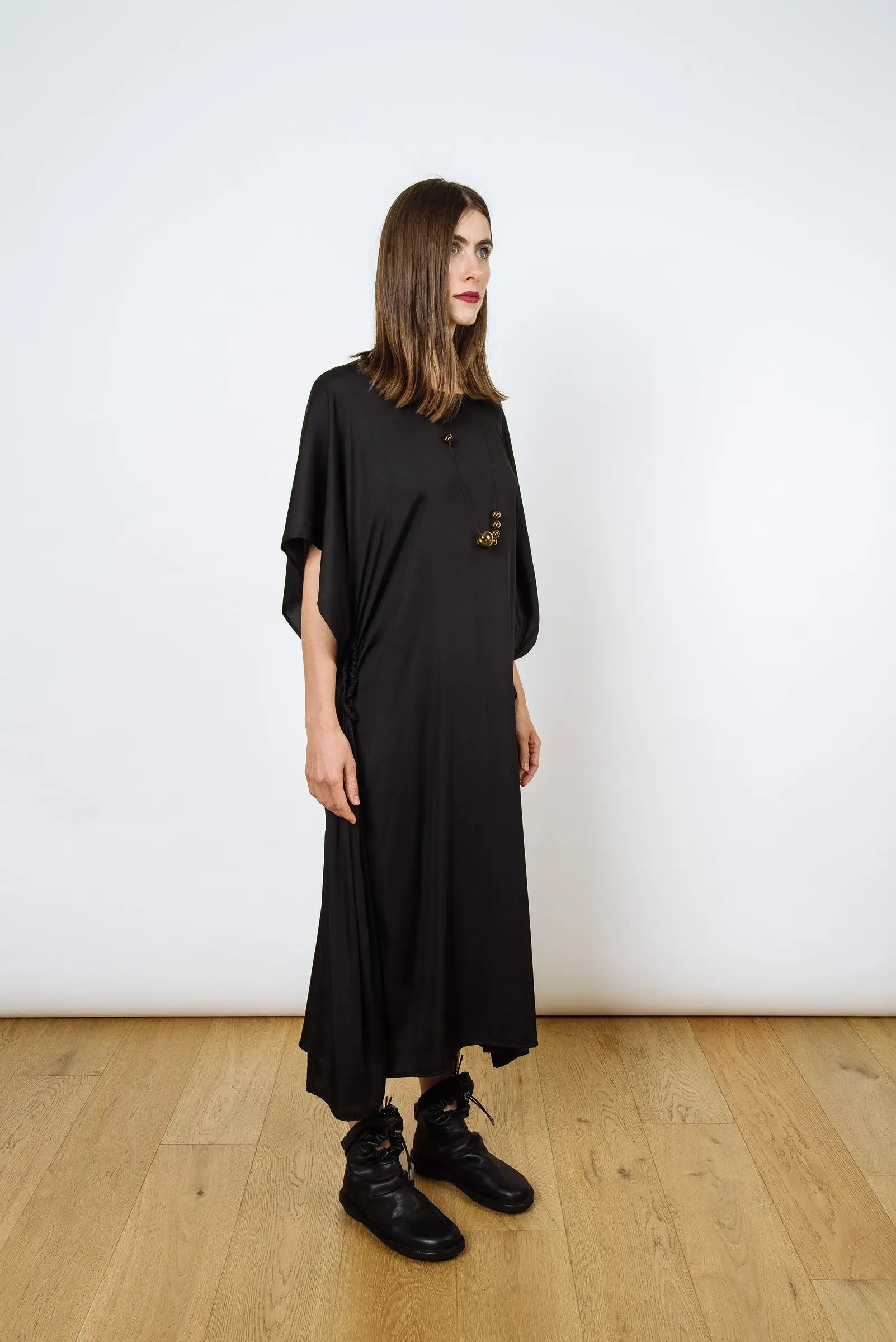 Convertible Lisbon Dress | Silky Black