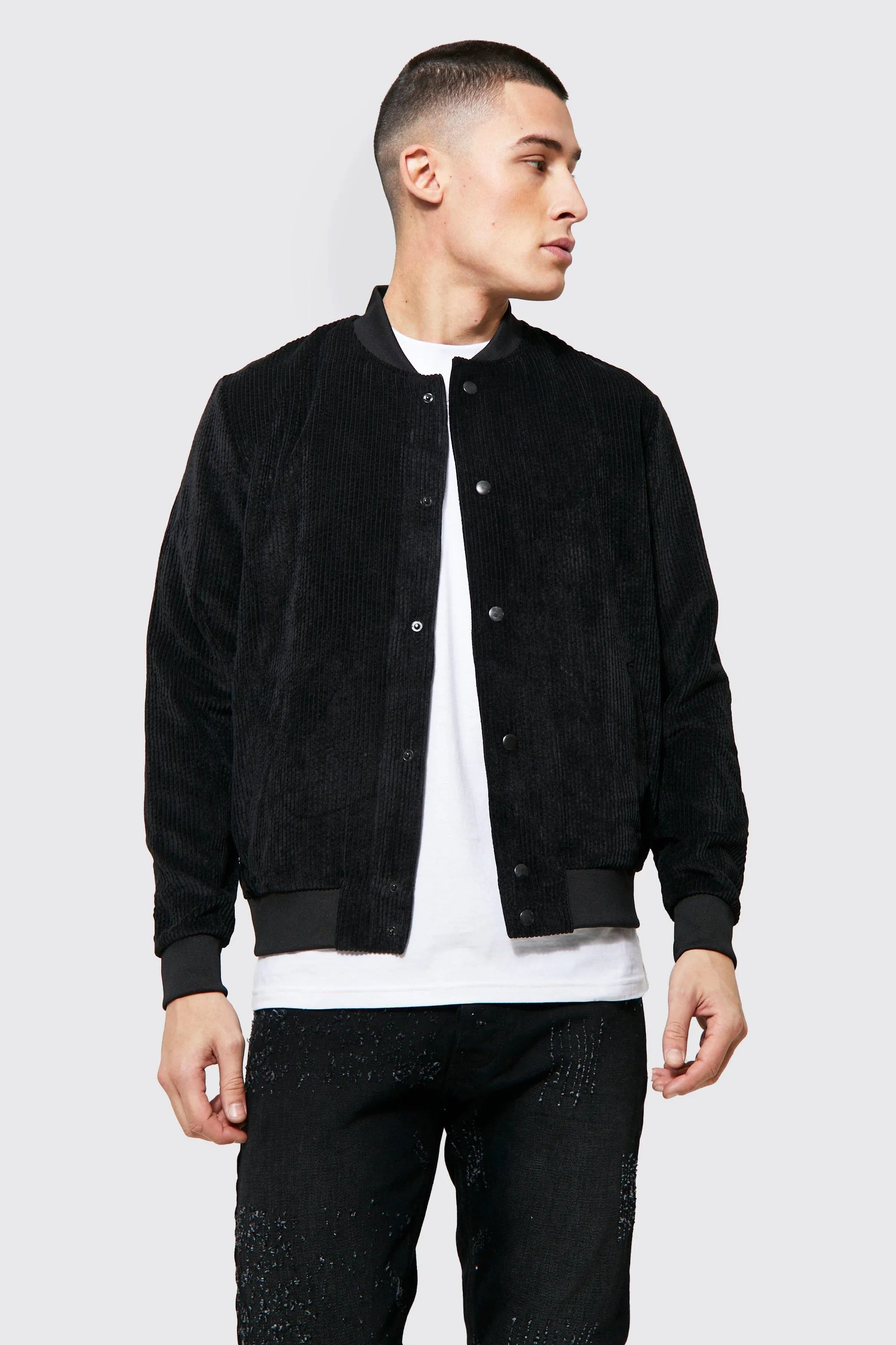 Cord Bomber Jacket