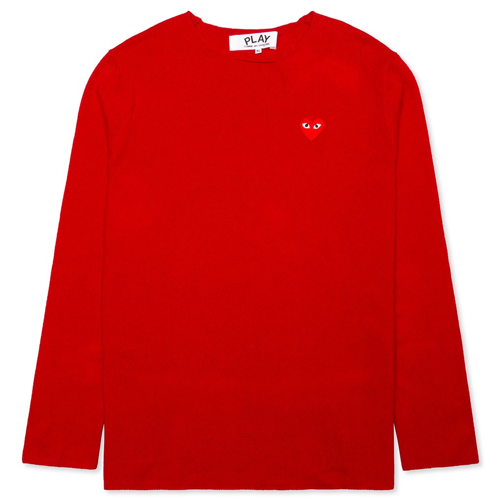 Crewneck Sweater - Red