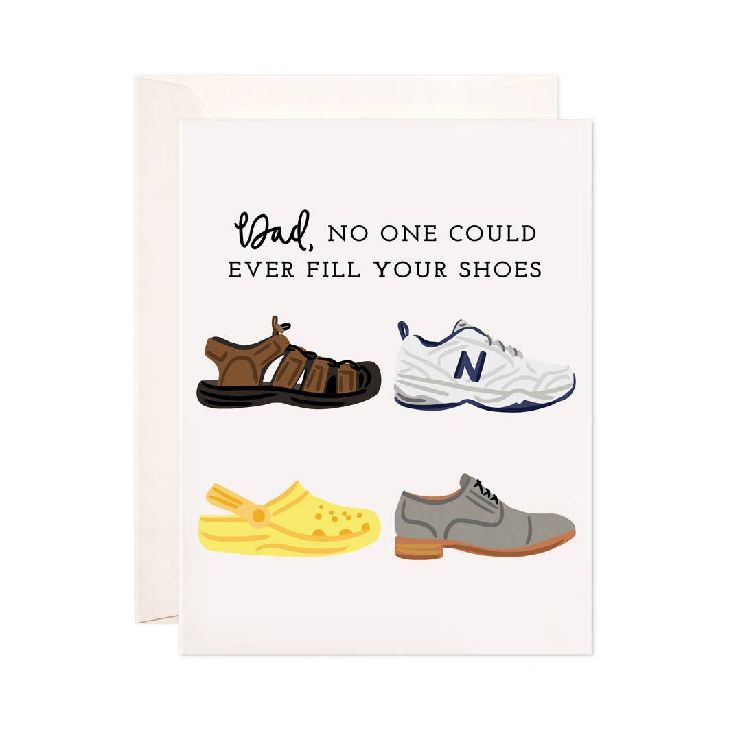 Dad's Shoes Father's Day Card