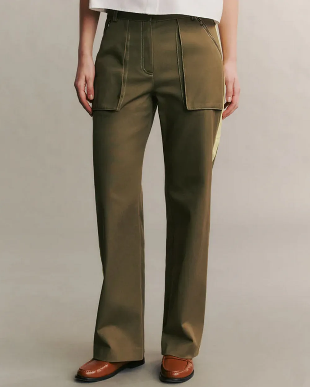 Dark Olive Isa Pant