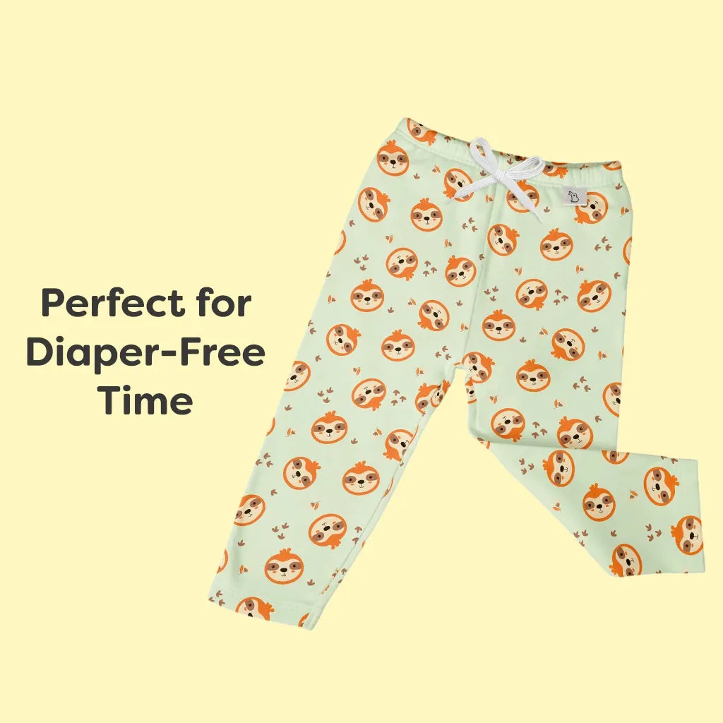 Diaper Pants with drawstring - Sloth-A-Thon