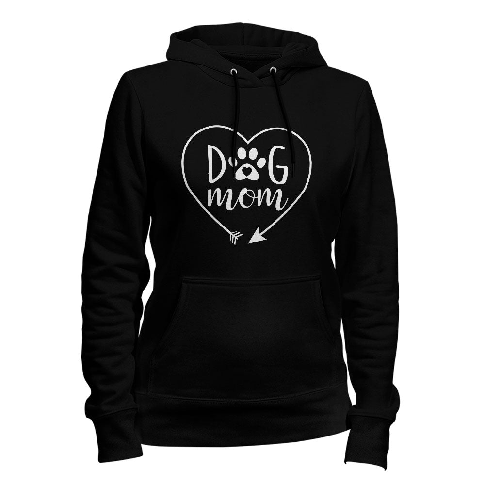 Dog Mom Heart Hoodie