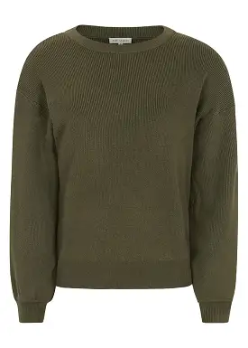 Esmé Studios Melissa Sweater - Dark Olive