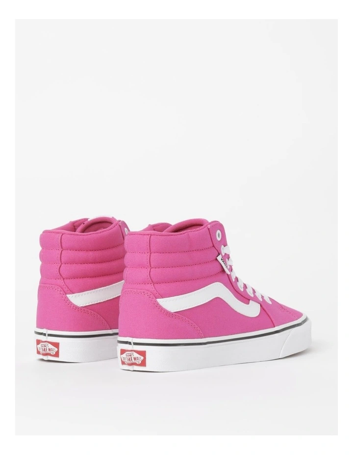 Filmore Hi Canvas Sneaker in Fuschia