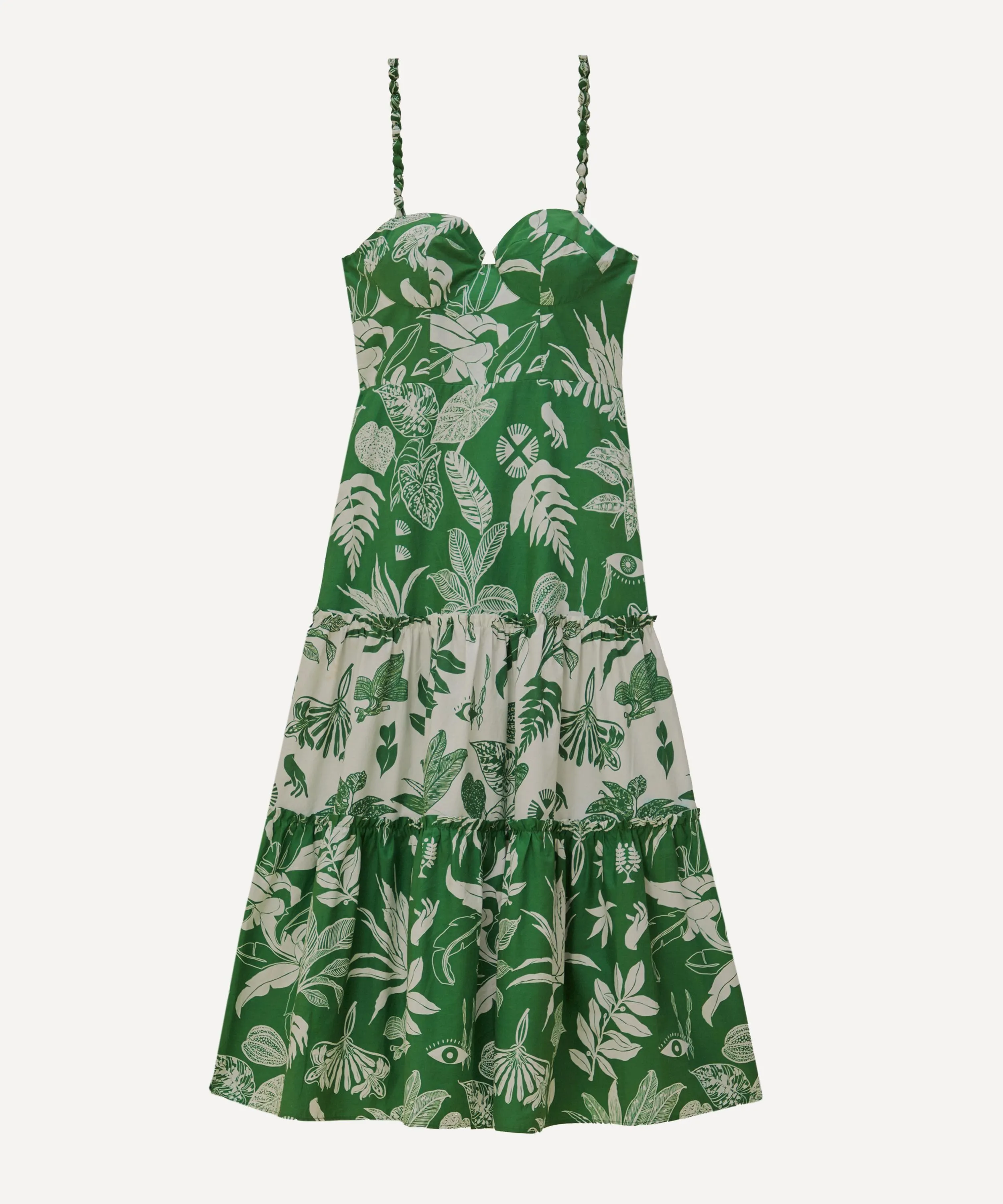 Forest Soul Mix Midi-Dress