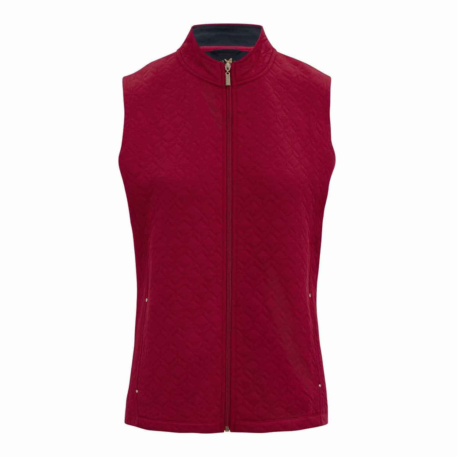 Framboise Quilted Gilet