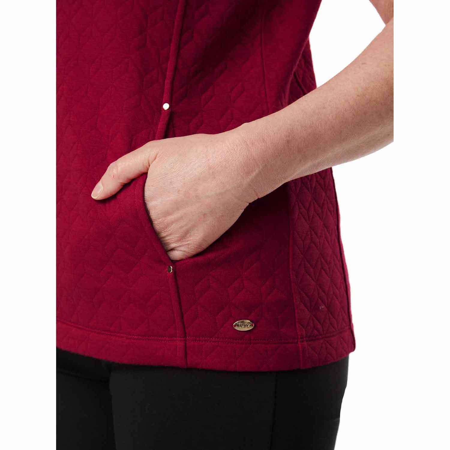 Framboise Quilted Gilet