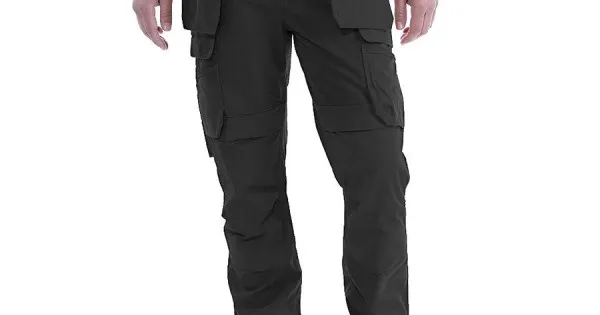 Full Swing Steel Multi Pocket Tech Pants - Black, W30/L32