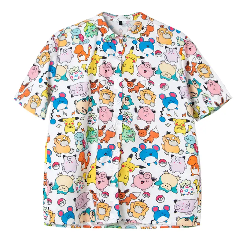 HARAJUKU CARTOON SHORT SLEEVE SHIRT BY22252