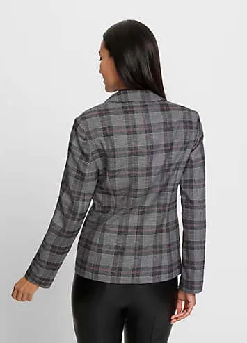 Heine Check Single Breasted Blazer | Kaleidoscope