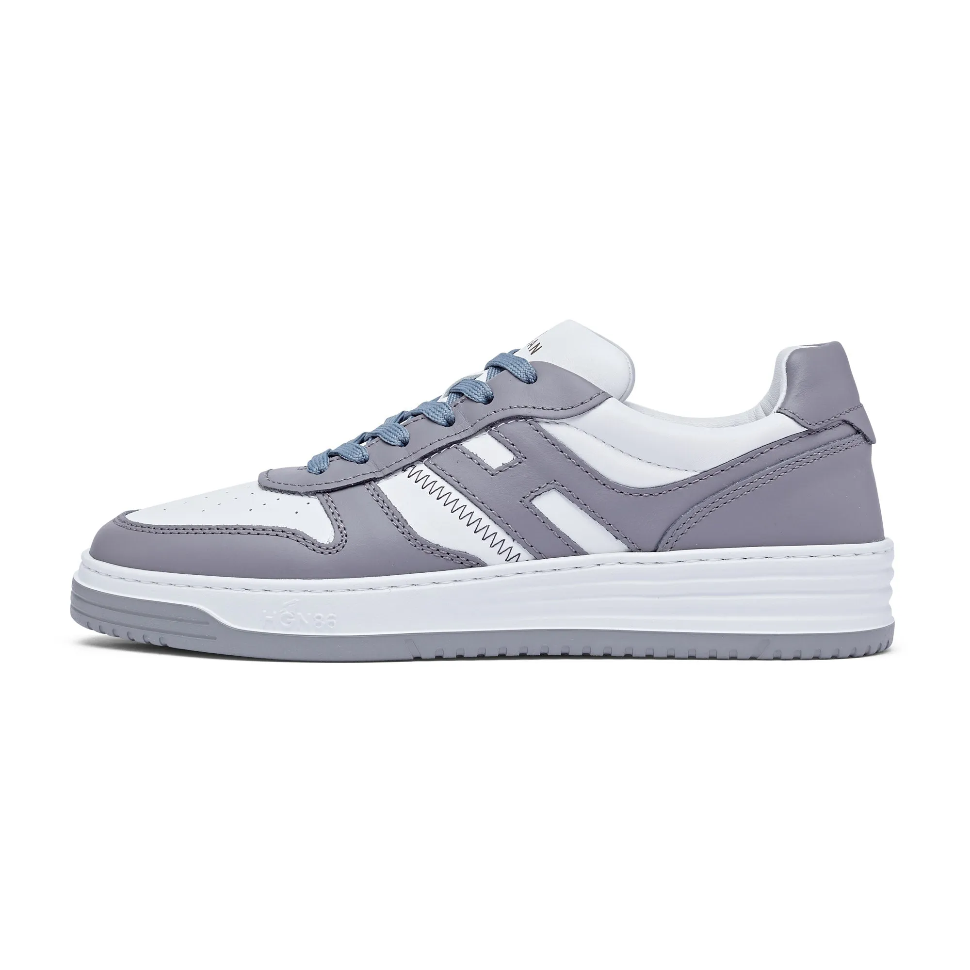 HOGAN H630 Low Top Trainer (Grey / White)