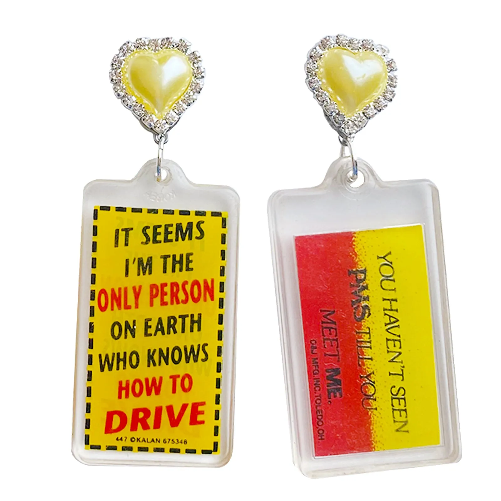 How To Drive 80's Charm Earrings