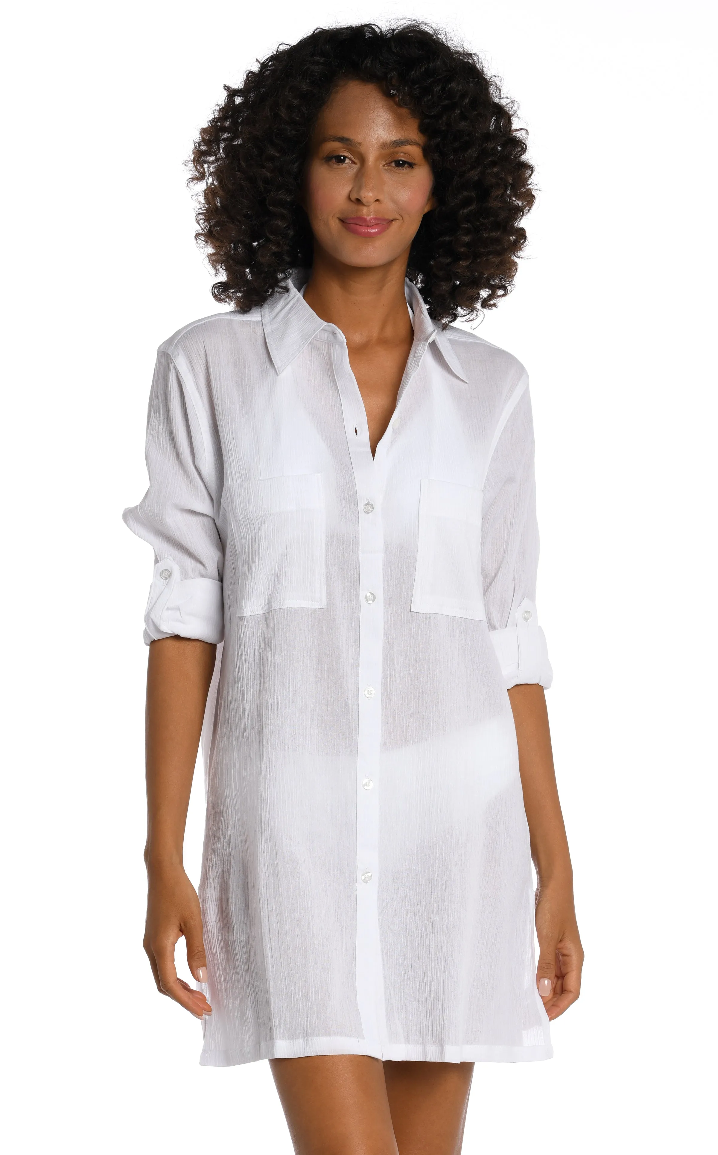 Island Fare Resort Button Down Shirt