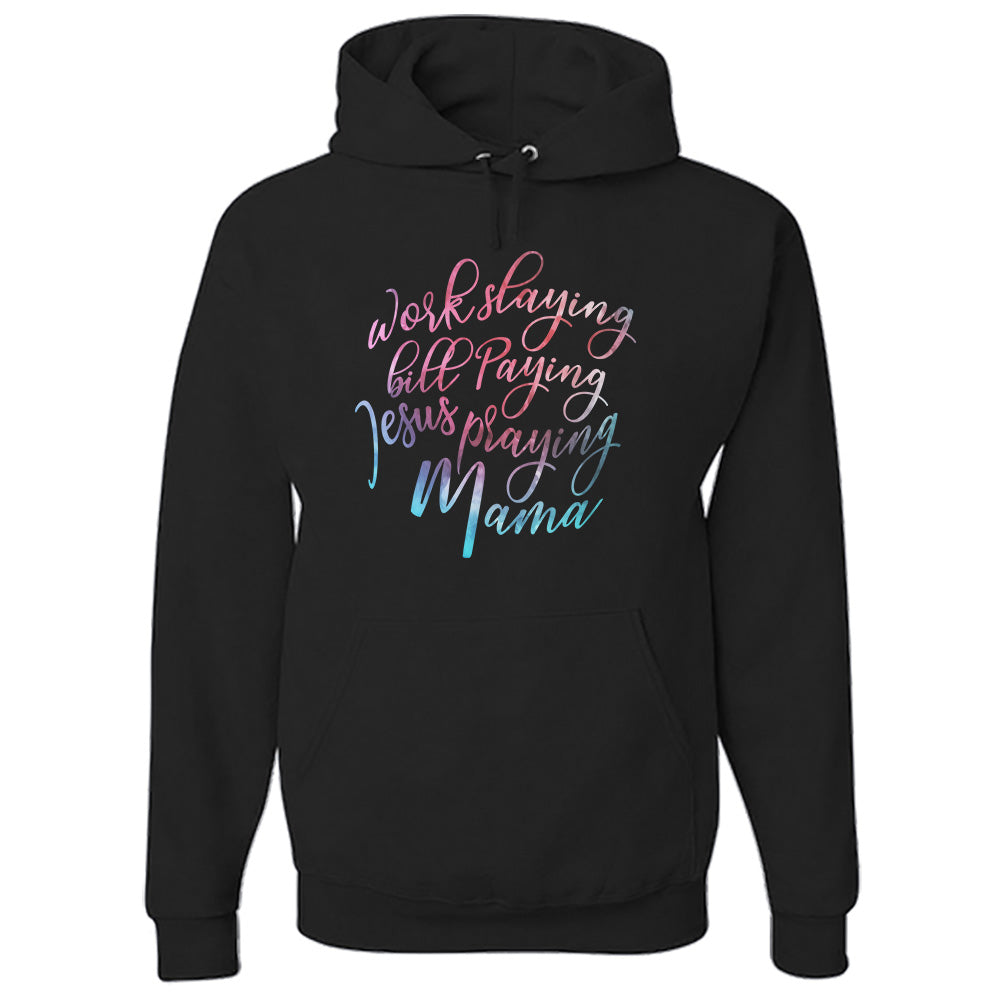 Jesus Praying Mama Hoodie