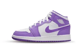 Jordan 1 Mid GS 'Purple Venom'