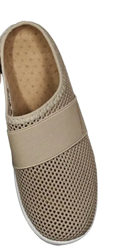 Khaki Band Slip-On Women's Sneaker