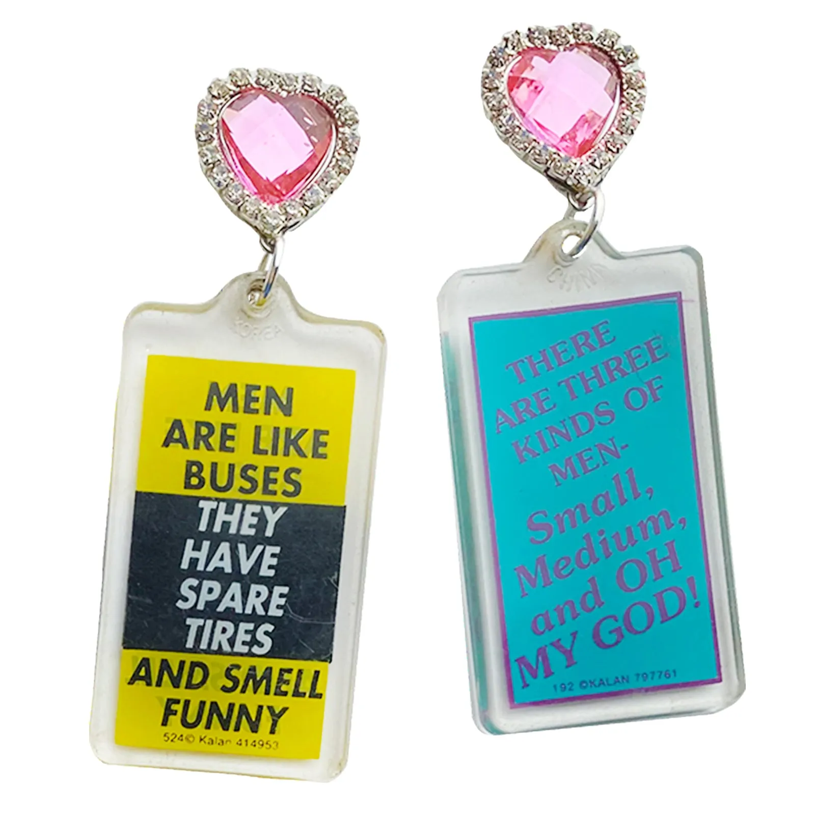 Kinds Of Men 80's Charm Earrings