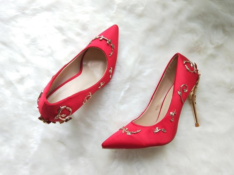 Ladies Luxury Heels Pumps Shoes