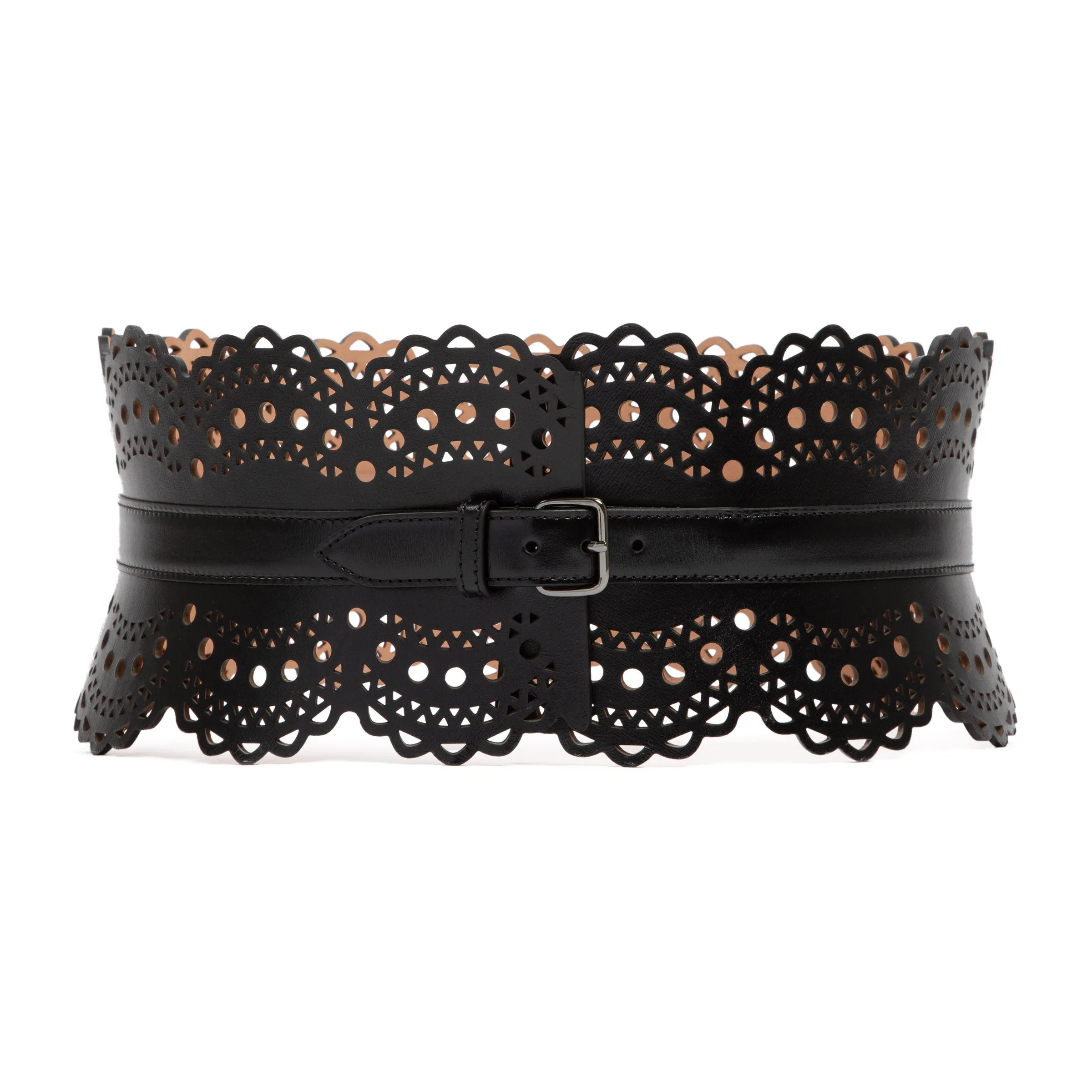 LEATHER BUSTIER BELT