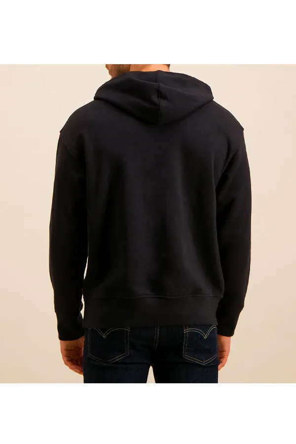 Levi's Boxtab Logo Hoodie Black