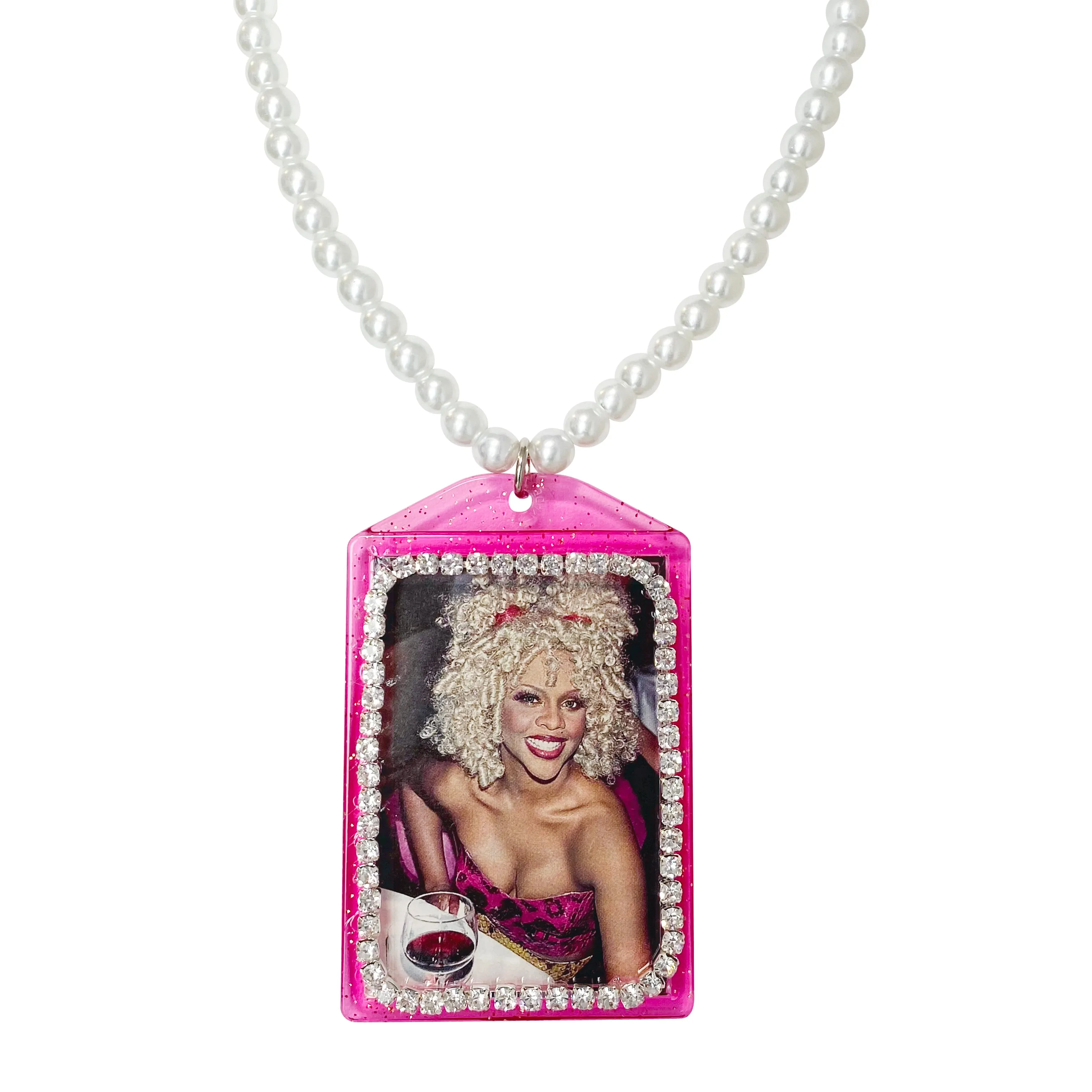 Lil Kim Bedazzled Vintage Remix Necklace