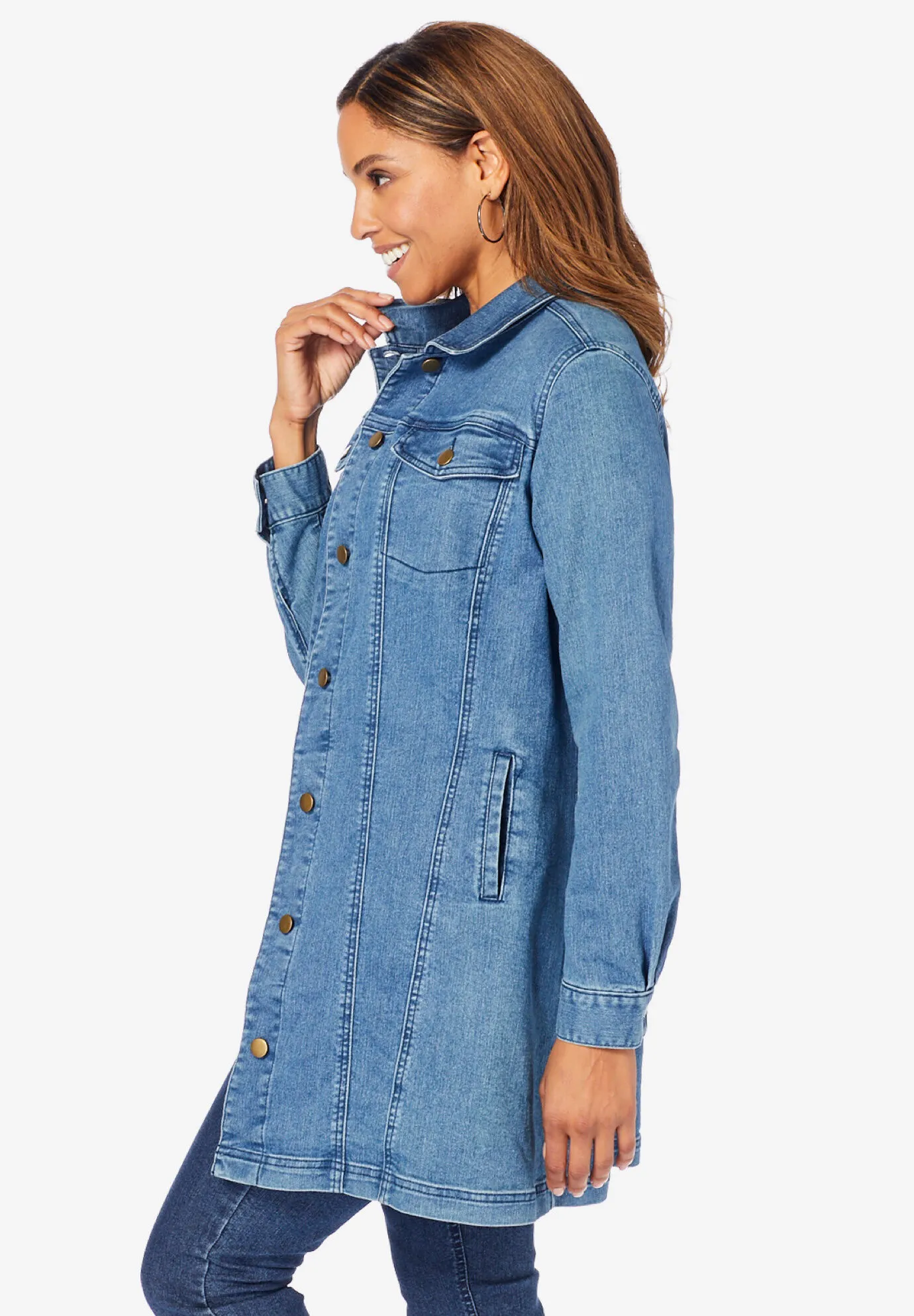 Long Denim Jacket